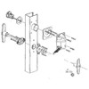 Building & Hardware Garage Door Lock Cylinder& T Handle Kit