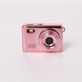 Mini-Kamera, 16 GB, Foto/Video/Flash, Ladefunktion Typ C und Übertragung PC/Mobile (Roségold)