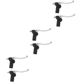 Gatuida 3pairs ATV Brake Lever Replacement Handle Aluminum Mini Bike Brake Lever for Safe ATV Driving Essential Accessory