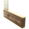 Hedue Walnut 300 mm Blade 45 mm Stainless Steel Framing