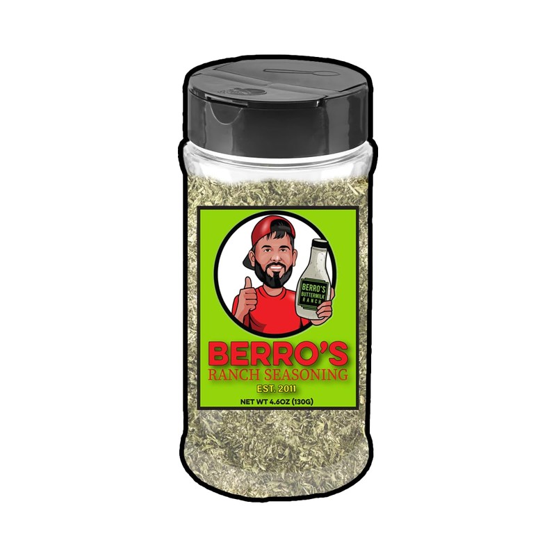 Berro's Ranch Seasoning Mix, 4.6 oz, Restaurant Style Dip and