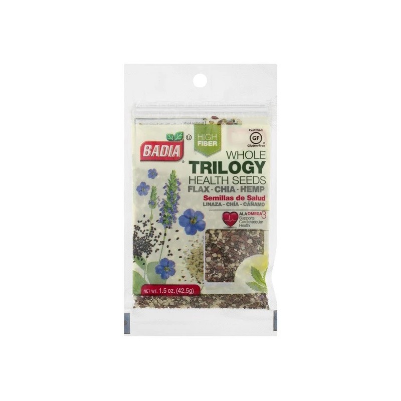 Badia® Whole Trilogy Seeds Flax, Chia & Hemp Health Seed