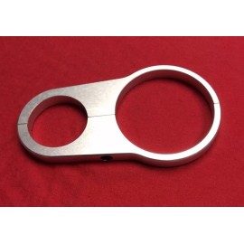 NORTH EAST CLASSIC FORD PARTS BILLET ALUMINUM TACHOMETER MOUNT FOR 2 1/4" STEERING COLUMN! NO MORE HOSE CLAMP!