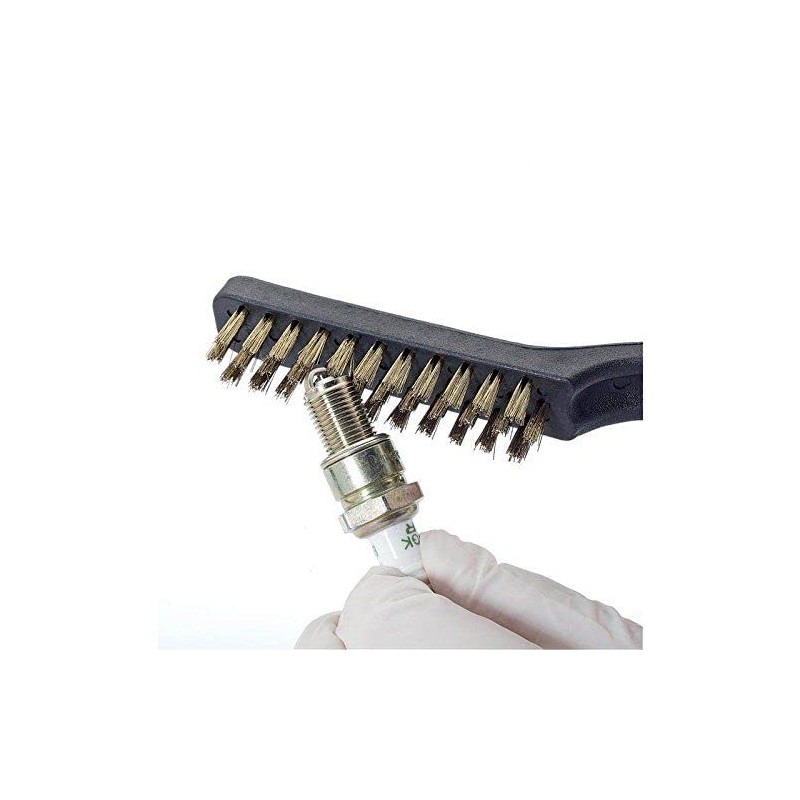 Draper 26928 3-Piece Brush Set (Brass, Nylon, Stainless Steel) ,
