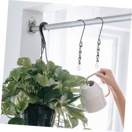 CAXUSD 8pcs Hanging Chains for Bird Feeders Flower Pots Lanterns Weather Resistant Decorative Hooks for Wind Chimes and Garden Suitable for Indoor Outdoor Use