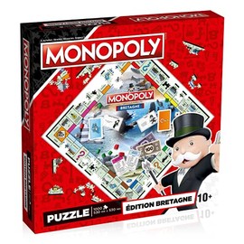 Winning Moves - Brazilian Monopoly Jigsaw Puzzle - 1000 Pieces - French Version