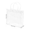 Dokpav 30Pzs Bolsas de Regalo de PVC Transparente con Asas,