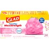 Glad Glad ForceFlex MaxStrength Tall Kitchen Trash Bags, 13 Gal,