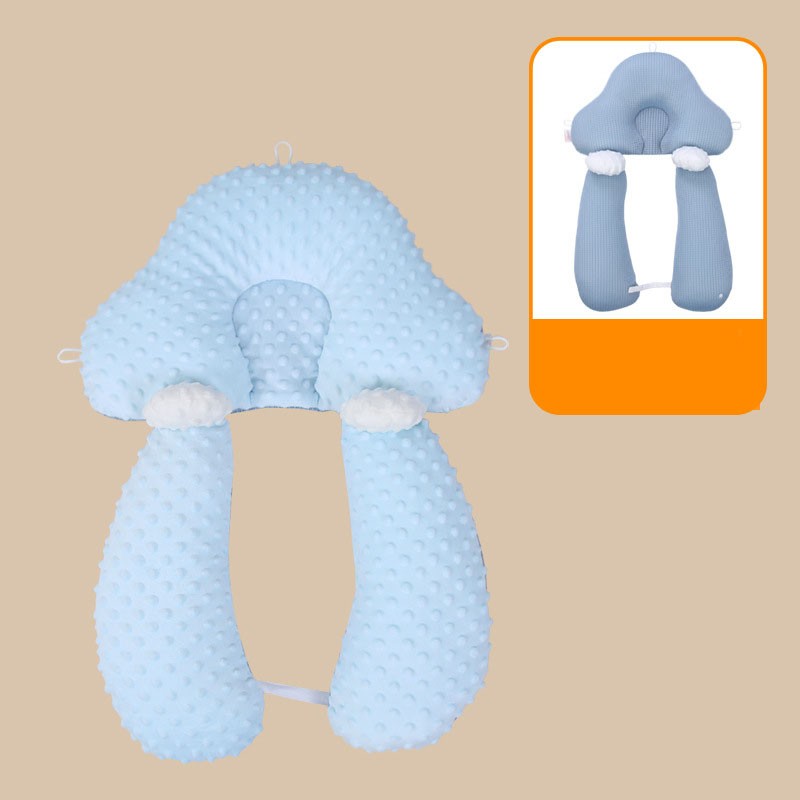 Toddler Neck Pillow Stable Support Safe Soft Breathable Cotton Fabric
