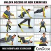 CanDo MGE Multi-Grip Resistance Exerciser for Upper, Lower, Total-Body Workouts,