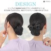 Bun Cover Hair Rubber Silk 100% Scrunchie Hair Care "Make