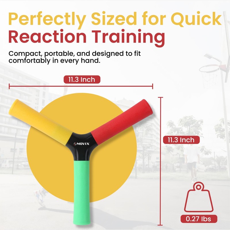 MOVIX | Hand Eye Coordination & Reaction Speed Training Tool