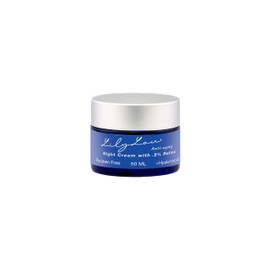 Sunbee LilyLou Anti Aging Night Cream, Rejuvenating Moisturizer with Retinol and Hyaluronic Acid 50 mL