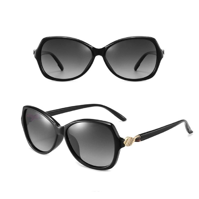 REONAS Polarized Sunglasses, Women's Fashion Sunglasses, Cool Elegant, Jewelry Frame,