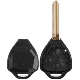 ANGLEWIDE Car Key Fob Keyless Entry Remote Shell CASE Replacement for 07-15 for Toyota 4Runner RAV4 Yaris Matrix for Scion iQ tC xB xD ontiac Vibe (FCC HYQ12BBY) 3 Buttons 2pcs