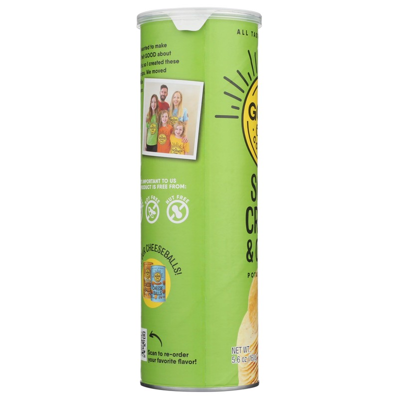 The Good Crisp Company Sour Cream & Onion Gluten-Free Potato