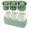 3-in-1 Hollow Cylindrical Silicone Ice Mold – Perfect for 30-40