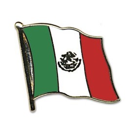 Mexico Pin Badge Flag National Flag Pin Badge Button Flags Clip Pin Badge, Metal