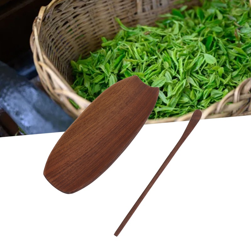 Walnut Wood Tea Utensil Tea Spoon Tea Scoop Chinese Gongfu