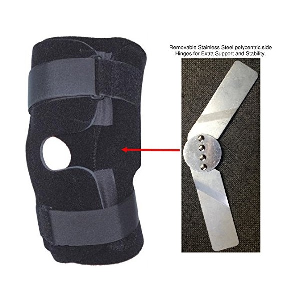 Therapist's Choice® Universal Size Hinged Wraparound Knee Brace