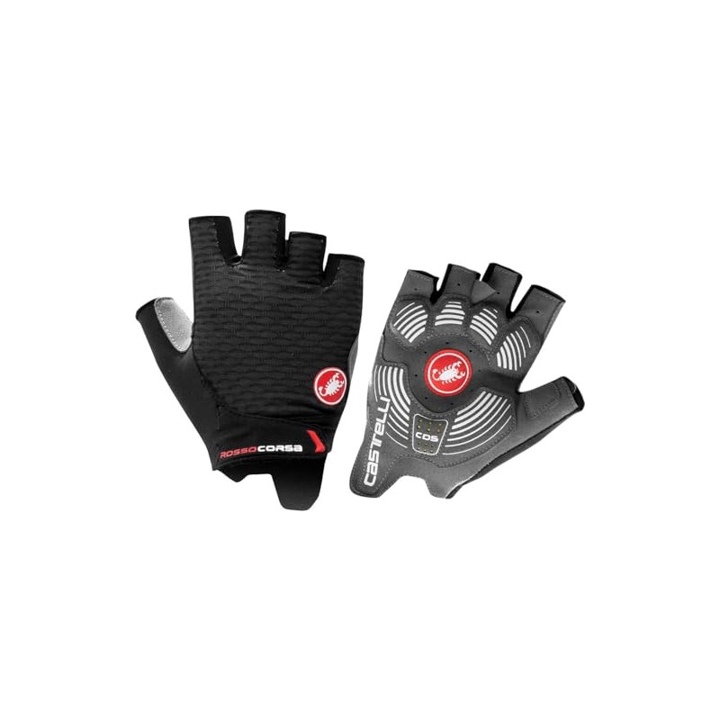 castelli Women's Red Corsa 2W Glove Cycling Gloves, Navy Blue,