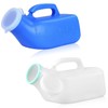 Urinal Bottles for Men, 2 Pack Urine Bottle Portable Thick