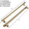 khtumeware 12 Inch Hole Center 5 Pack Champagne Bronze Heavy