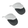 Metaltex Ofenhandschuh, Baumwolle, Grau, 14 cm, 2