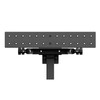 Trailer Dual Hitch Flag Pole Holder Step for 2 Inch