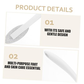 WOONEKY 2pcs Foot Exfoliation Tool Foot Pedicure Callus Remover Pumice Stone for Feet Foot Pumice for Dead Skin Pedicure Foot File Stone Brush Feet Scrubber Nature Foot File Pedicure Tools