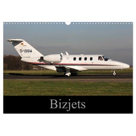 Bizjets (Wall Calendar 2026 DIN A3 Landscape), CALVENDO 12 Month Wall Calendar: Images of Executive Jets (CALVENDO Places)