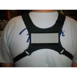 MMC NEW 4- point "ID" radio chest harness with Cell Phone pocket. Made in USA.