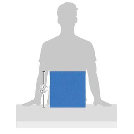 Bazzill PAULY POO 12x12 Textured Cardstock | 80 lb Bright Royal Blue Scrapbook Paper | Premium Card Making and Paper Crafting Supplies | 25 Sheets per Pack