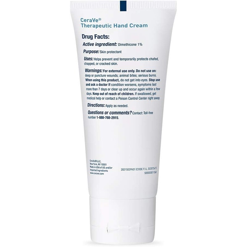 CeraVe Therapeutic Hand Cream, 3 Ounce