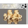 Ziamzra Threaded Insert M2.5 Melting Thread Pack of 100 Insertion