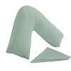 Buzzbuy V shaped pillowcase cover, 100% Poly-cotton Back & Neck