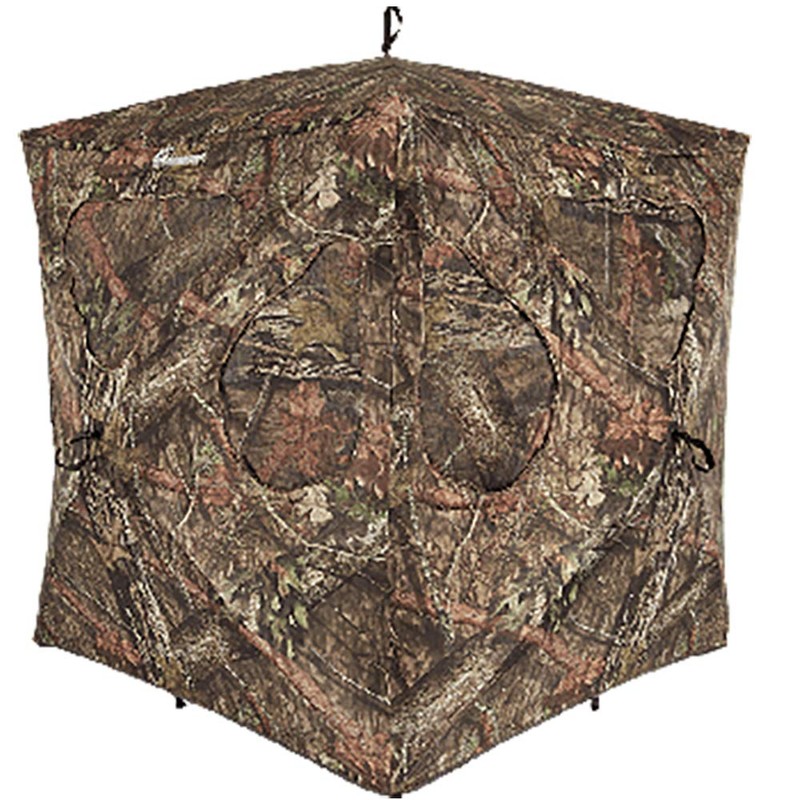 Ameristep Silent Brickhouse Ground Blind Mossy Oak Break Up