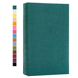 potricher Photo Picture Album for 4x6 300 Horizontal Photos Linen Cover Small Capacity Photo Book Album for Family Wedding Baby Anniversary