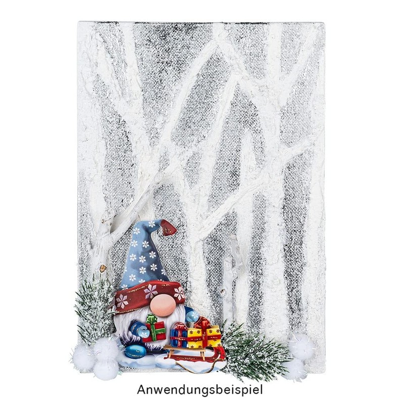 Ideen mit Herz Structure paste for relief-like 3D structures on