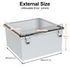 HoHaing Junction Box,IP67 Waterproof Electrical Box Hinged Clear Cover,Electrical Enclosure