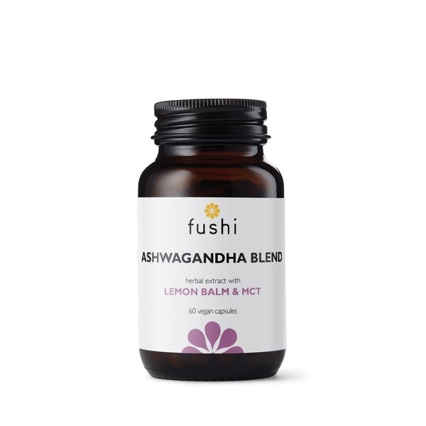 Fushi Ashwagandha Extract with Vegan MCT Capsules, 60 Caps |