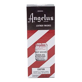Angelus Tinte de gamuza, 3 onzas, marrón claro