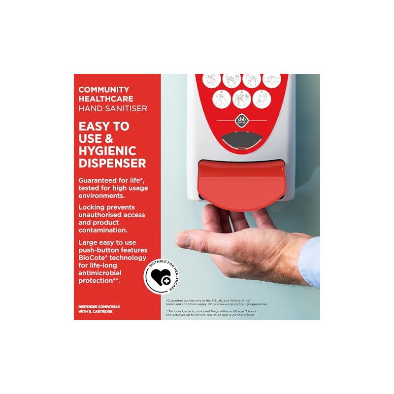 SC Johnson Professional Cutan Sanitiser Starter Kit - Wall Mounted