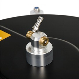 ECCPP 18.5 Inch Pressure Washer Surface Cleaner with 4 Wheels Stainless Steel for Household Cleaning 1/4" Quick Connector