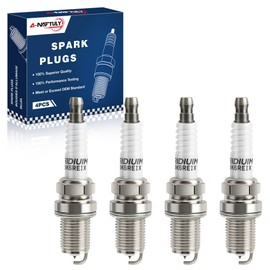 Iridium Spark Plugs 4 Pack 7092 BKR6EGP Fit for Toyota Camry RAV4 Celica Solara Matrix Corolla Highlander, Dodge Neon, Pontiac Vibe, Scion tC xB, Honda CRZ, Subaru Forester Impreza, Acura Integra
