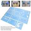 12Pcs*2 Stencils for Face Painting, Face Paint Stencils, PET Face