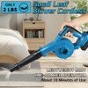NEWONE Small Leaf Blower Cordless Compatible with Makita 18V Battery,157MPH/64CFM