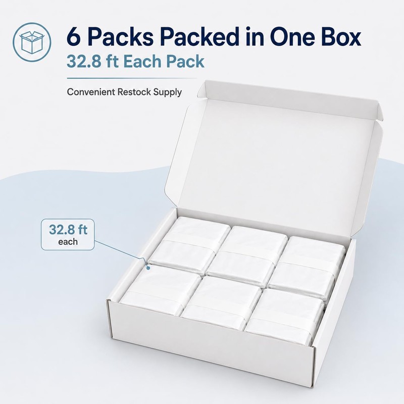 OFTY 6-Pack Diaper Pail Refill Bags for JANIBELL AKORD 330,