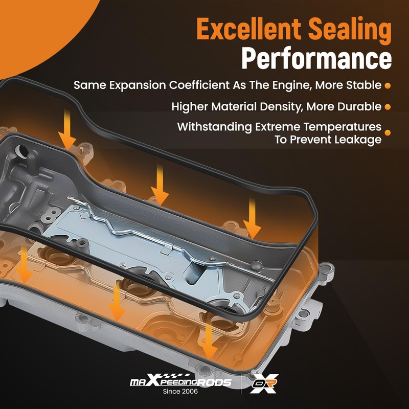maXpeedingrods Aluminum Valve Cover for Toyota Sienna Camry Highlander Venza