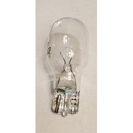 Ironsmith Lighting Products T5 Clear Glass Wedge Base Incandescent Light Bulbs, Warm White Light, 18 Watt 12 Volt AC or DC Input, Ideal for RV, Landscape Lighting, Turn Signals - Pack of 10